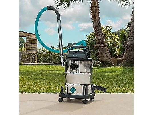 Aspirador Cecotec Solid/Líquido Metal 30 L 1600 W Rockstar Wet & Dry Steel Pro