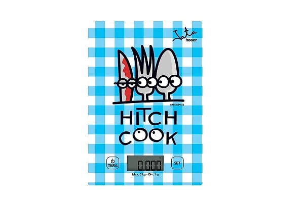 Balanza Cocina Jata 732K 5 Kg Alta Precisión Azul Kukuxumusu