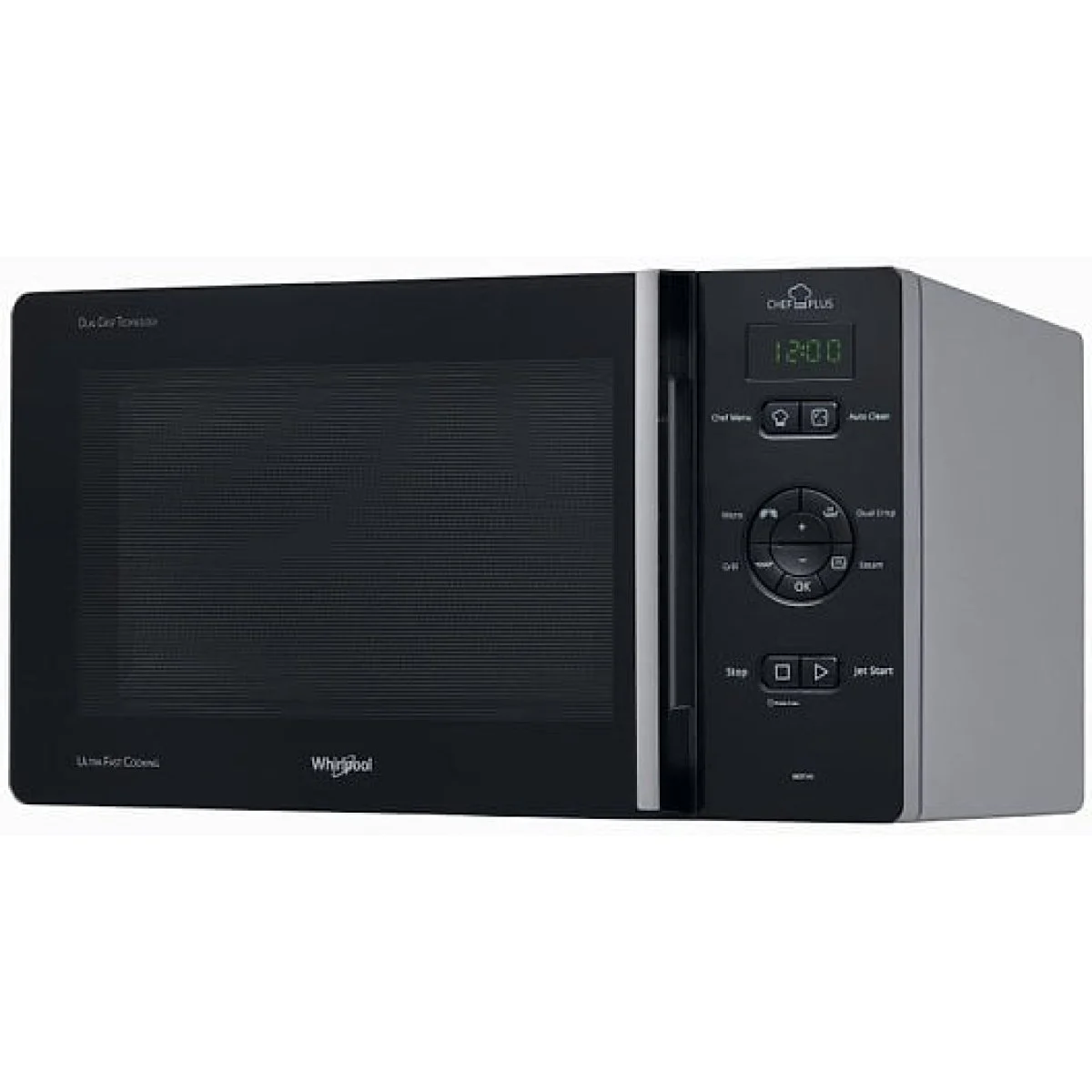 Microondas Whirlpool MCP346SL 25L 800W Grill Negro