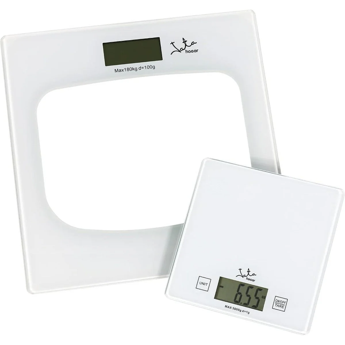 Báscula Baño Jata + Balanza Cocina 5 Kg LCD Táctil
