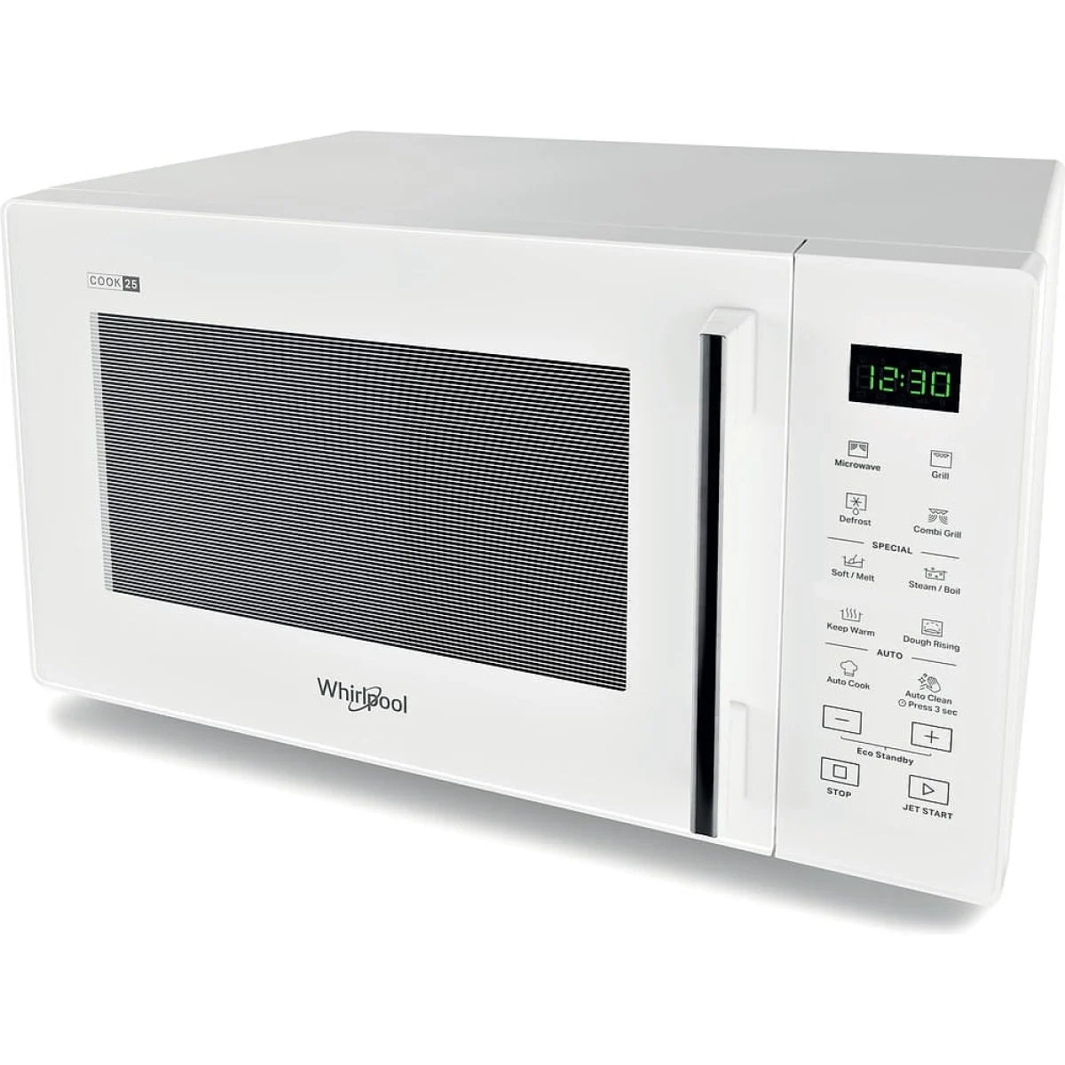 Microondas Whirlpool MWP254W 25L 900W Grill Blanco Vapor