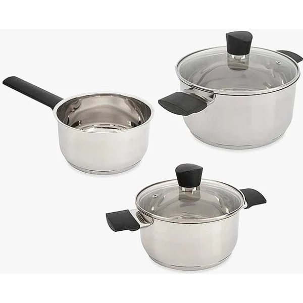Batería de cocina Kinvara 5 piezas Inox