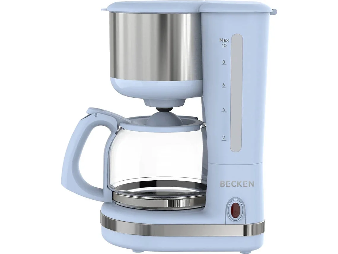 Cafetera Goteo Becken BDC8770BL 10 Tazas Retro Azul