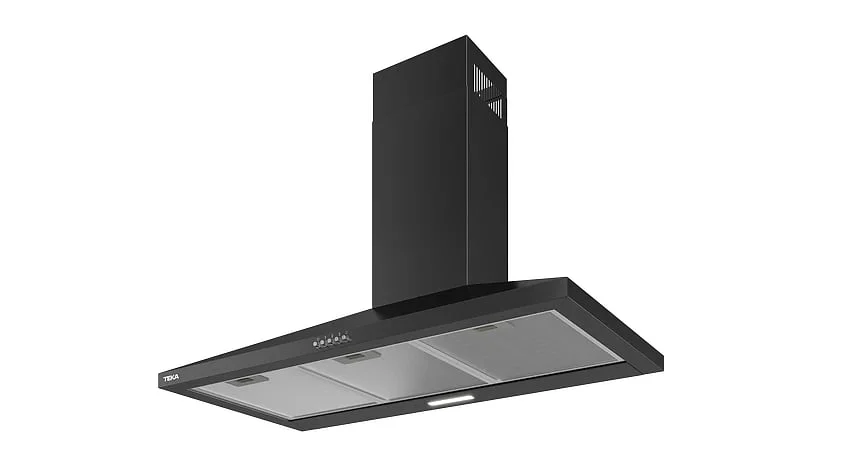 Campana Piramidal Teka DBB94140 KOS BK 90 cm 410 m3/h Negra