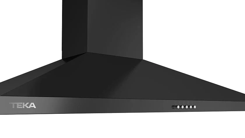 Campana Piramidal Teka DBB94140 KOS BK 90 cm 410 m3/h Negra