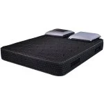 Colchón Carbono Enrollado HR 135x190 28 cm Negro