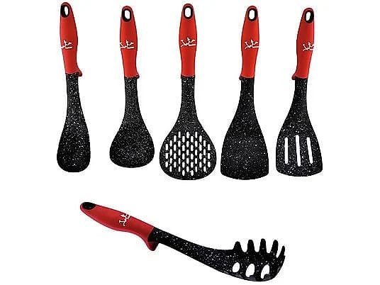 Set Utensilios de Cocina Jata HACC4600 6 Piezas Mango Ergonómico