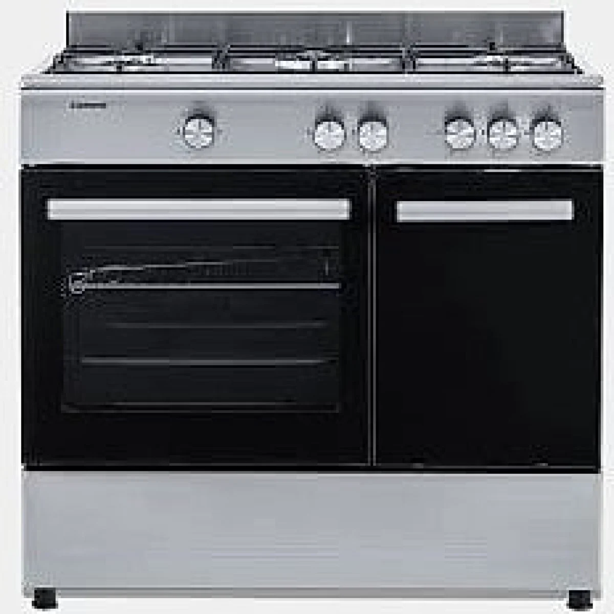 Cocina Gas Corbero 90 cm 5 Fuegos + Horno + Porta Inox