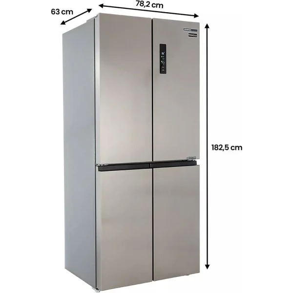 Frigorífico Americano Infiniton AMCB-415CD82XET 415 L Total No Frost Inox