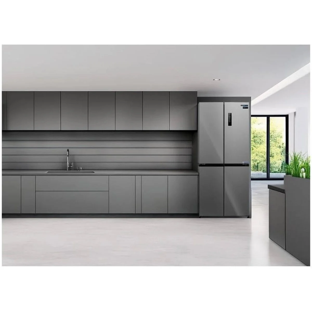Frigorífico Americano Infiniton AMCB-415CD82XET 415 L Total No Frost Inox