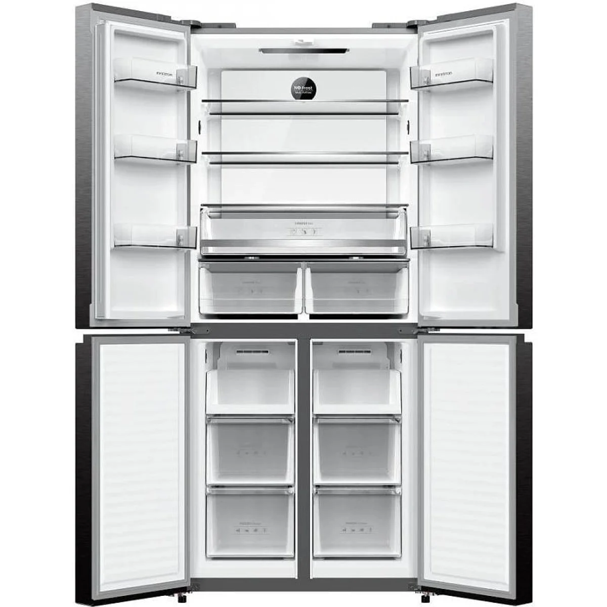 Frigorífico Americano Infiniton AMCB-415CD82XET 415 L Total No Frost Inox