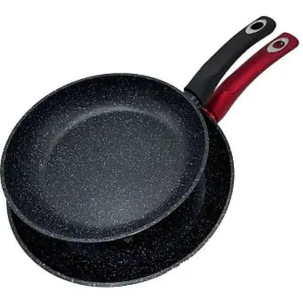 Set 2 Sartenes Thulos Mod Estoril 20 + 24 cm Aluminio Efecto Piedra
