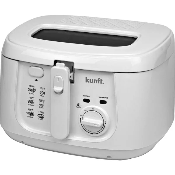 Freidora Kunf 2.5 L Blanca 1800 W