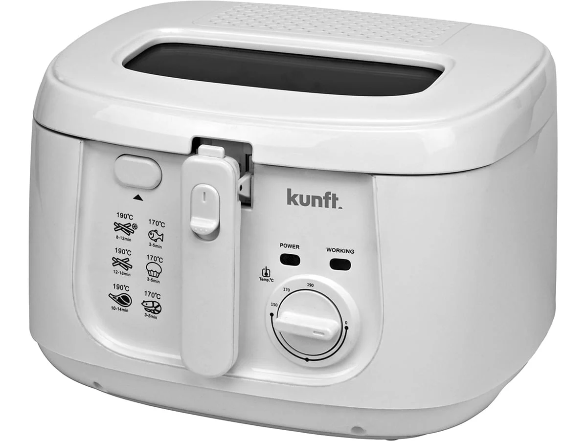 Freidora Kunf 2.5 L Blanca 1800 W