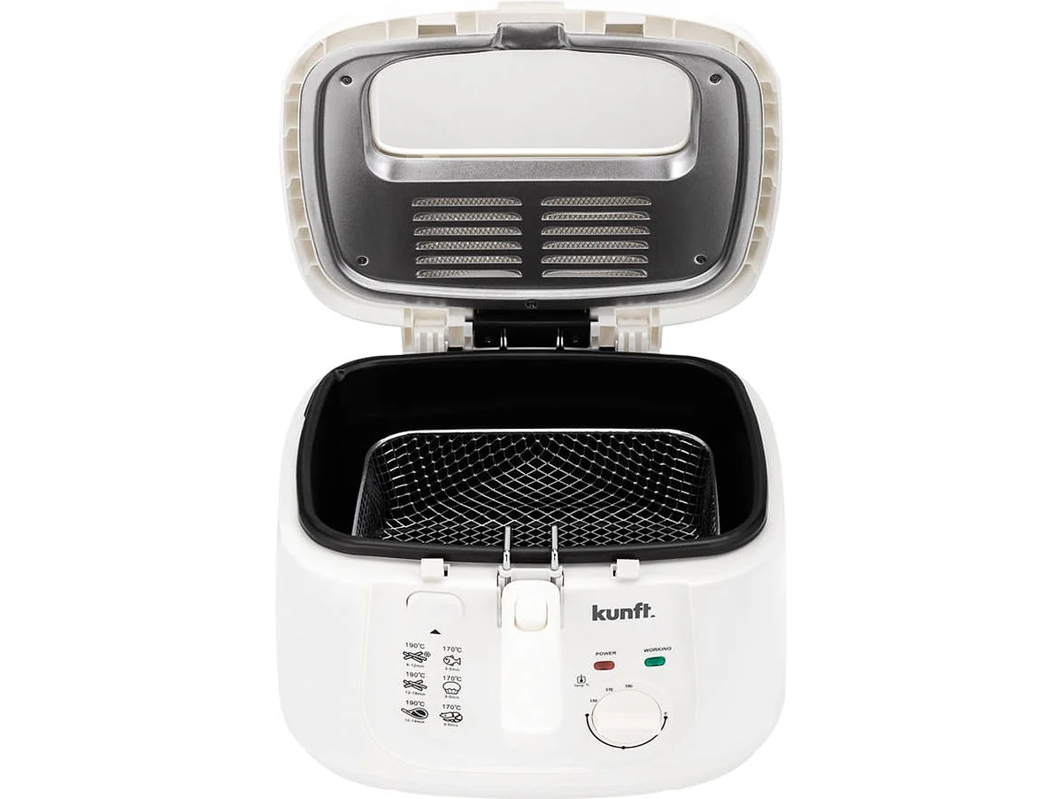 Freidora Kunf 2.5 L Blanca 1800 W
