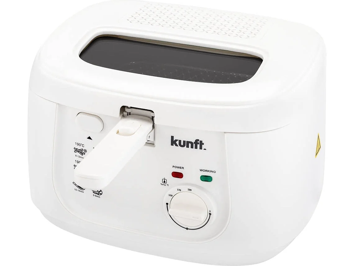Freidora Kunf 2.5 L Blanca 1800 W
