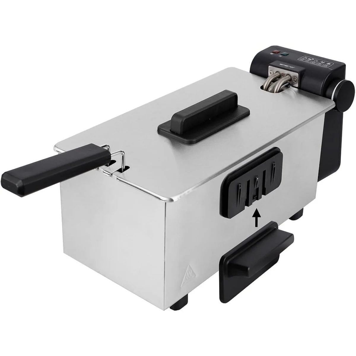 Freidora de Aceite Emerio 3 L 2000 W Inox