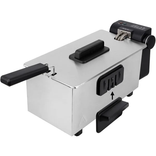 Freidora de Aceite Emerio 3 L 2000 W Inox