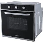 Horno multifunción Corbero CCHM703X 65 L 8 programas Clase A Negro
