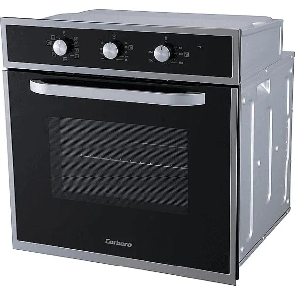 Horno multifunción Corbero CCHM703X 65 L 8 programas Clase A Negro
