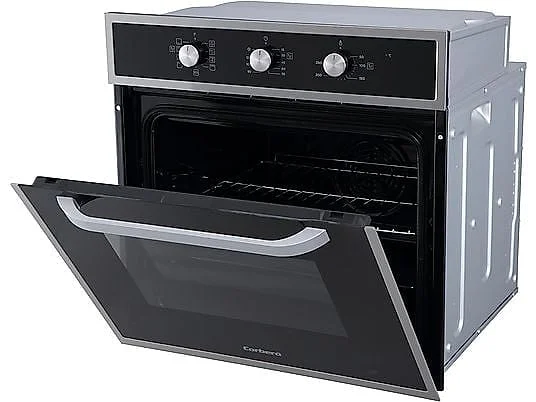 Horno multifunción Corbero CCHM703X 65 L 8 programas Clase A Negro