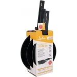 Set 3 Sartenes Jata HSAR2403 18+22+26 cm Aluminio Forjado Inducción