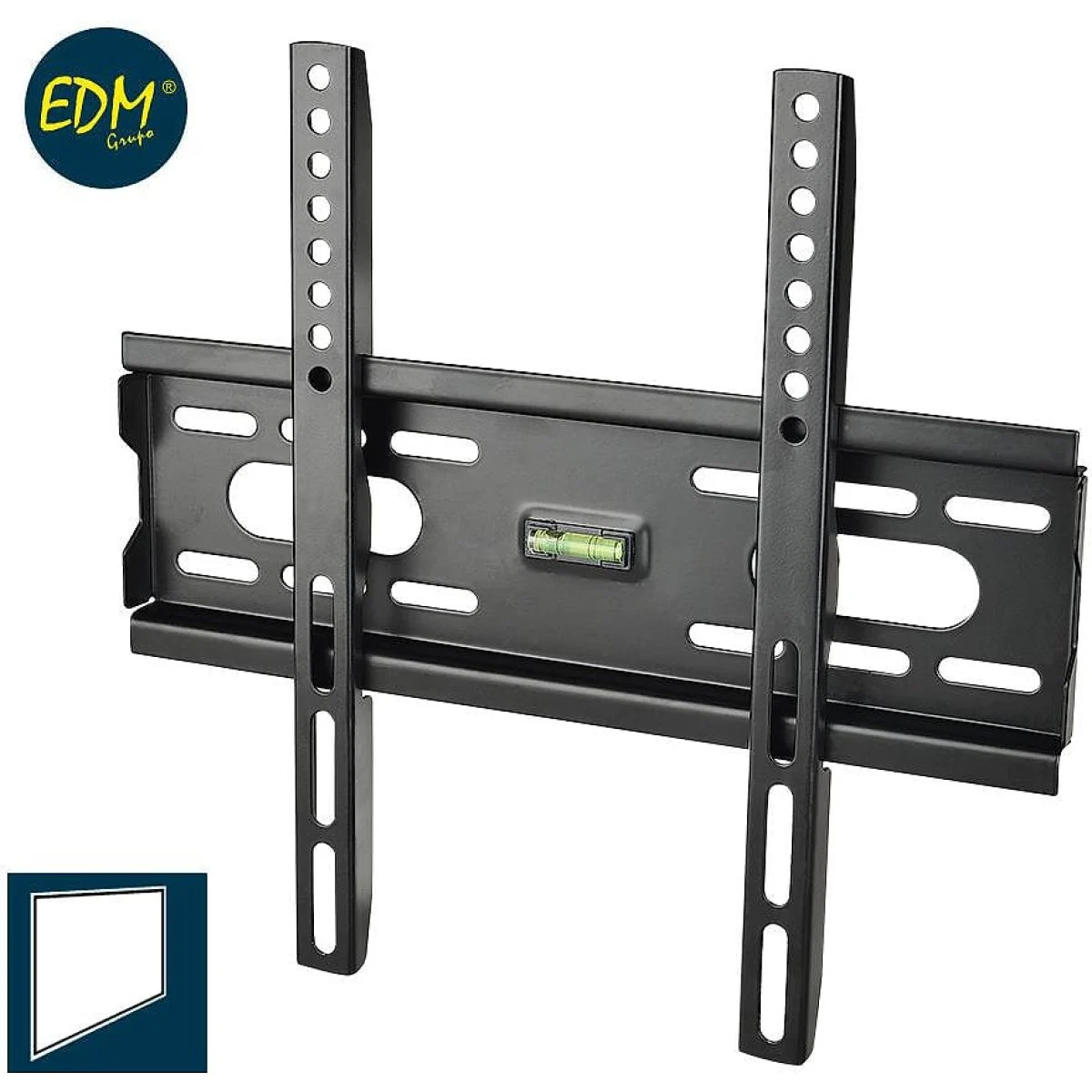 Soporte TV Edm Fijo 15" hasta 47" 45 kg