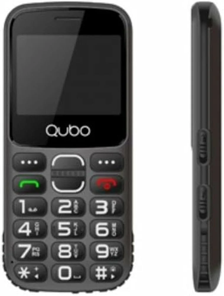 Teléfono Móvil Qubo X230C Negro Base Carga