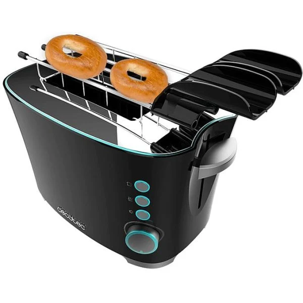 Tostador Toast&Taste Double B 2 Rebanadas Negro