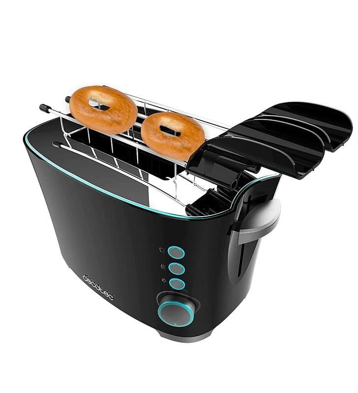 Tostador Toast&Taste Double B 2 Rebanadas Negro