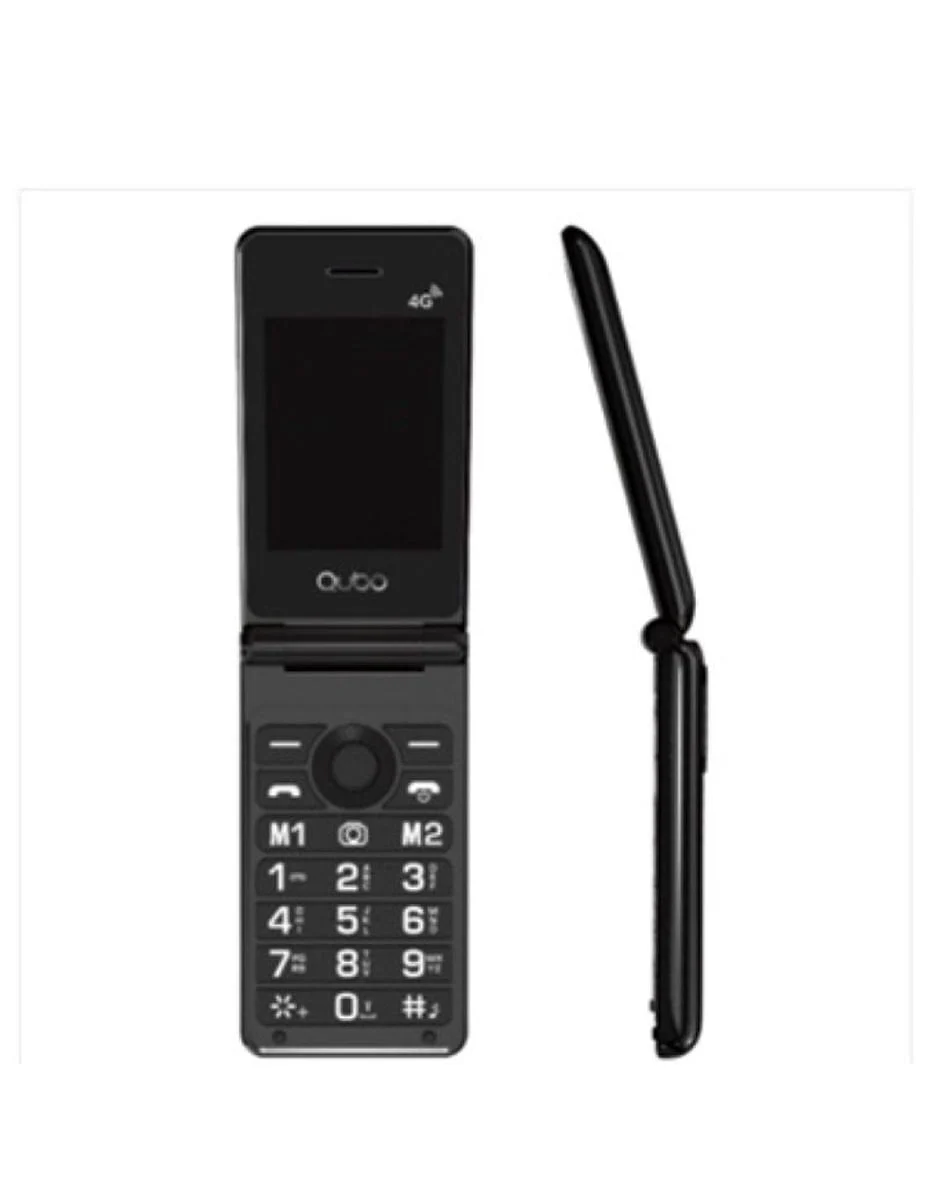 Teléfono móvil Qubo P-220RD 4G 2,8" 1000 mAh Cámara 0,3 MP Negro