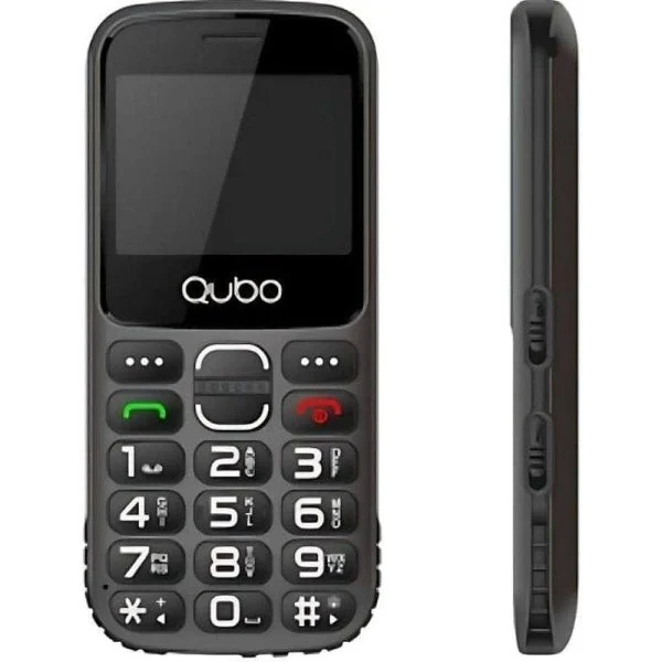 Teléfono móvil Qubo P-220BKC 48 MB 4G Negro