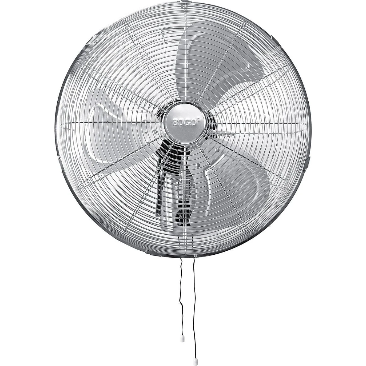 Ventilador Pared Industrial Sogo 150 W 45 cm 3 Velocidades Aluminio