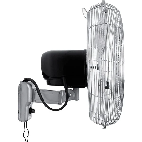 Ventilador Pared Industrial Sogo 150 W 45 cm 3 Velocidades Aluminio