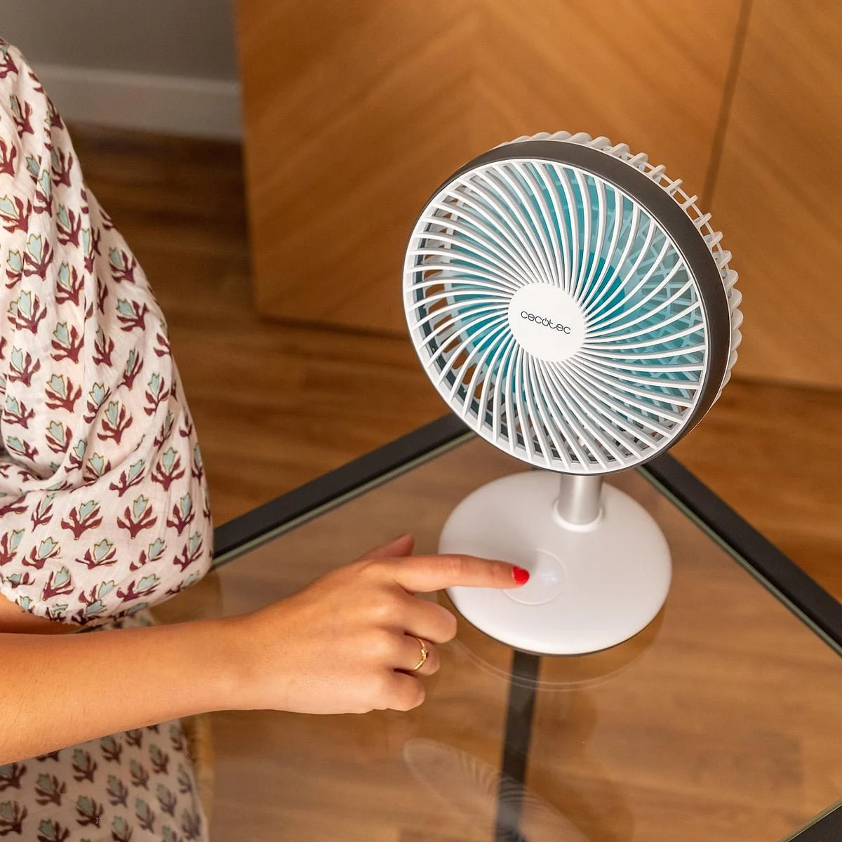 Ventilador de Sobremesa Cecotec EnergySilence 4000 Portable Desk Batería 4000 mAh 4 Velocidades