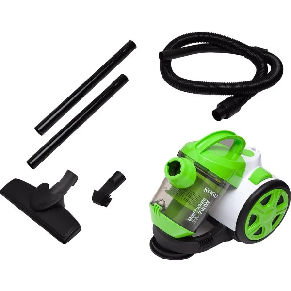 Aspirador Trineo Sogo SS16037 Sin Bolsa 700W Verde