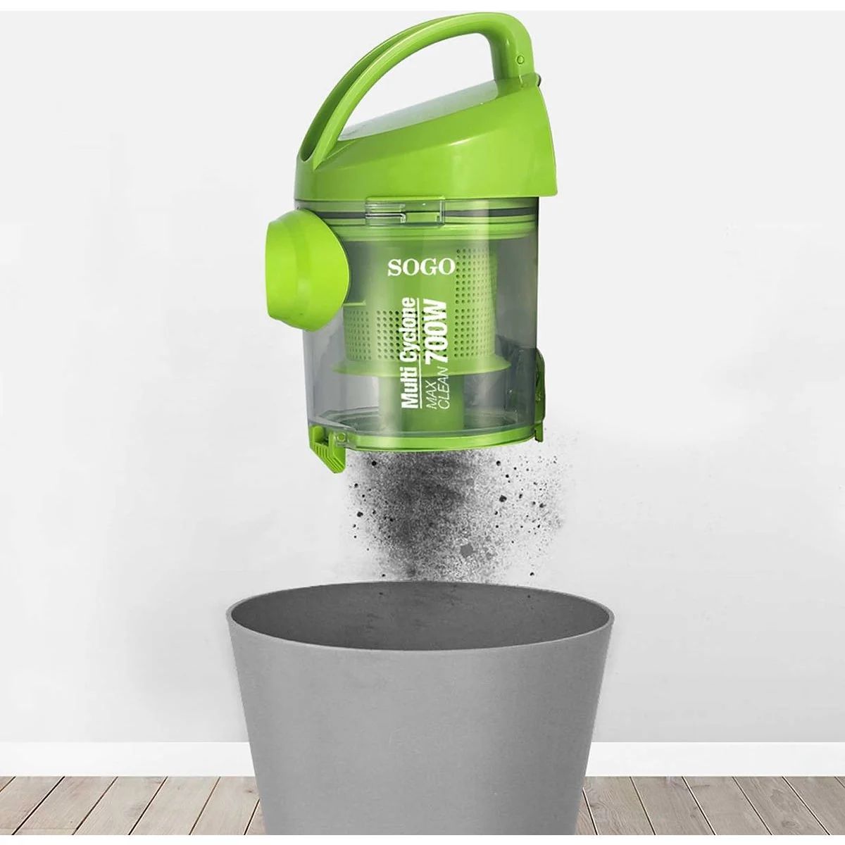 Aspirador Trineo Sogo SS16037 Sin Bolsa 700W Verde