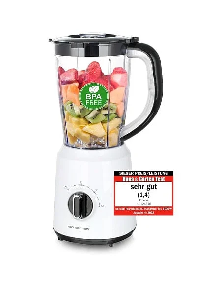 Batidora Jarra Emerio 1.5 L 500 W Blanca