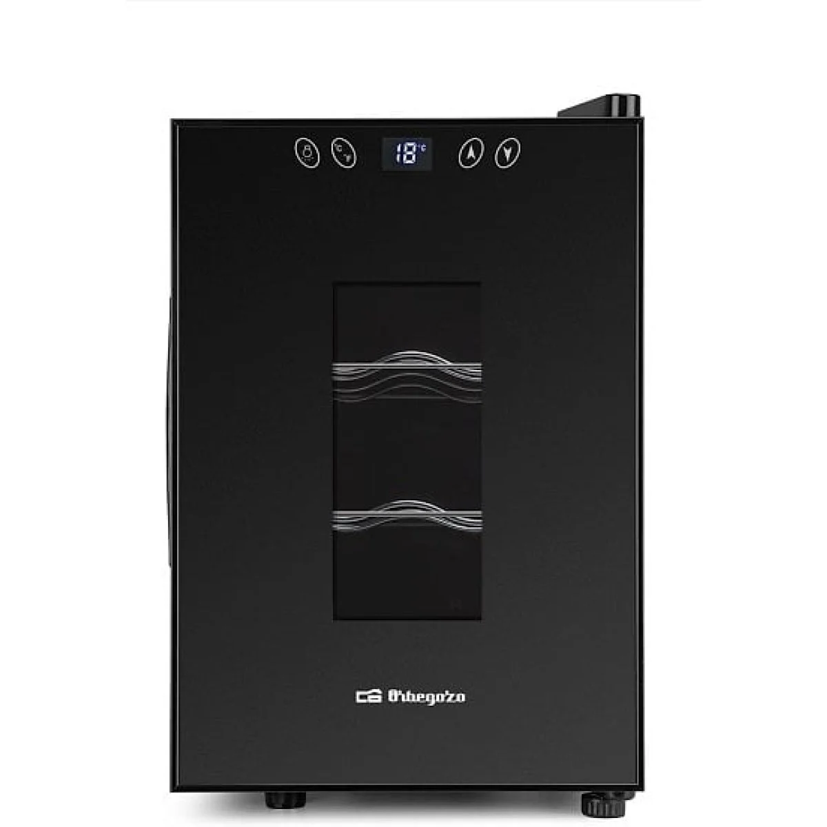 Vinoteca Orbegozo VT630 6 Botellas 17 L 55W Negra