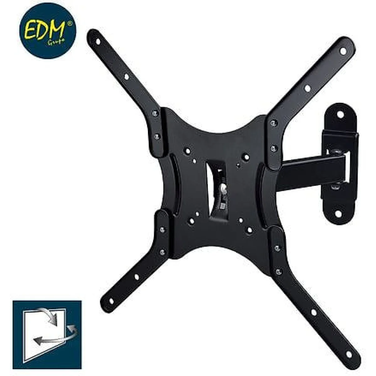 Soporte TV Edm Brazo Articulado 13" hasta 42" 25 Kg