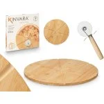 Set Tabla y Cortador de Pizza Kinvara