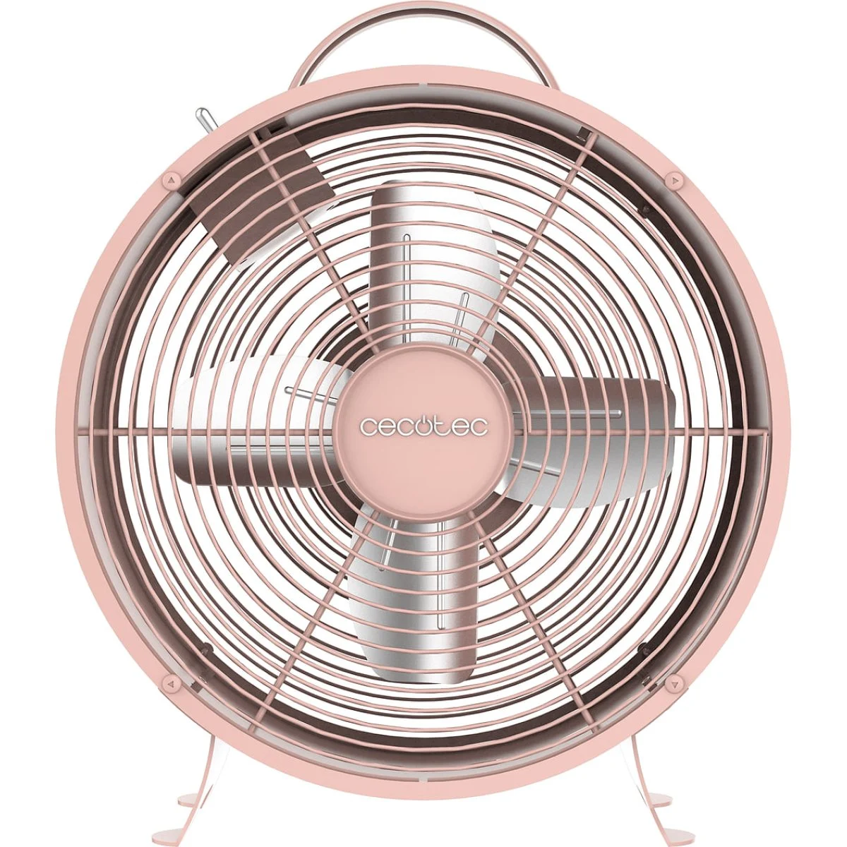 Ventilador sobremesa Cecotec EnergySilence 400 RetroDesk 25 W 8" Rosa