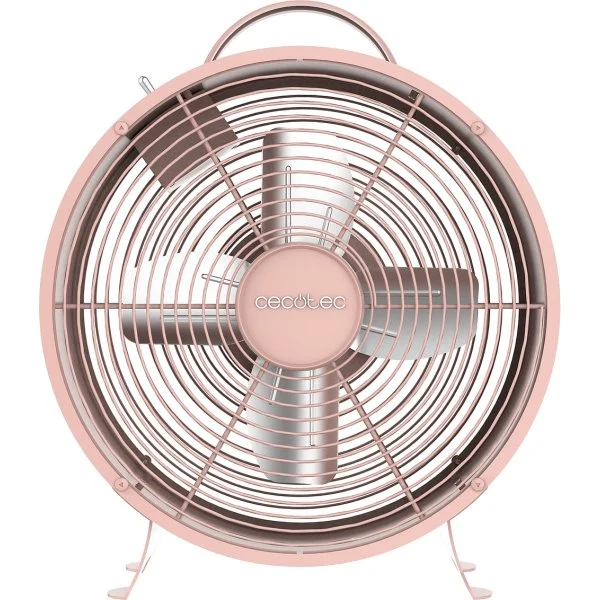 Ventilador sobremesa Cecotec EnergySilence 400 RetroDesk 25 W 8" Rosa