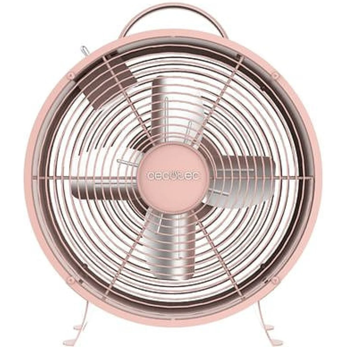 Ventilador sobremesa Cecotec EnergySilence 400 RetroDesk 25 W 8" Rosa