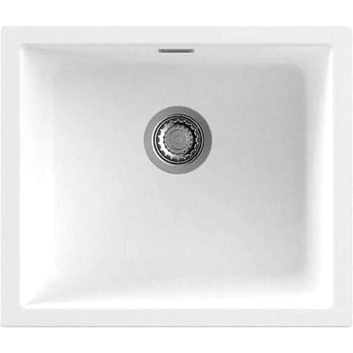 Fregadero Franke Nodoor Granito Blanco 1 Sen+Escurridor