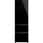 Frigorífico Cecotec Francés 191x60 Cristal Negro