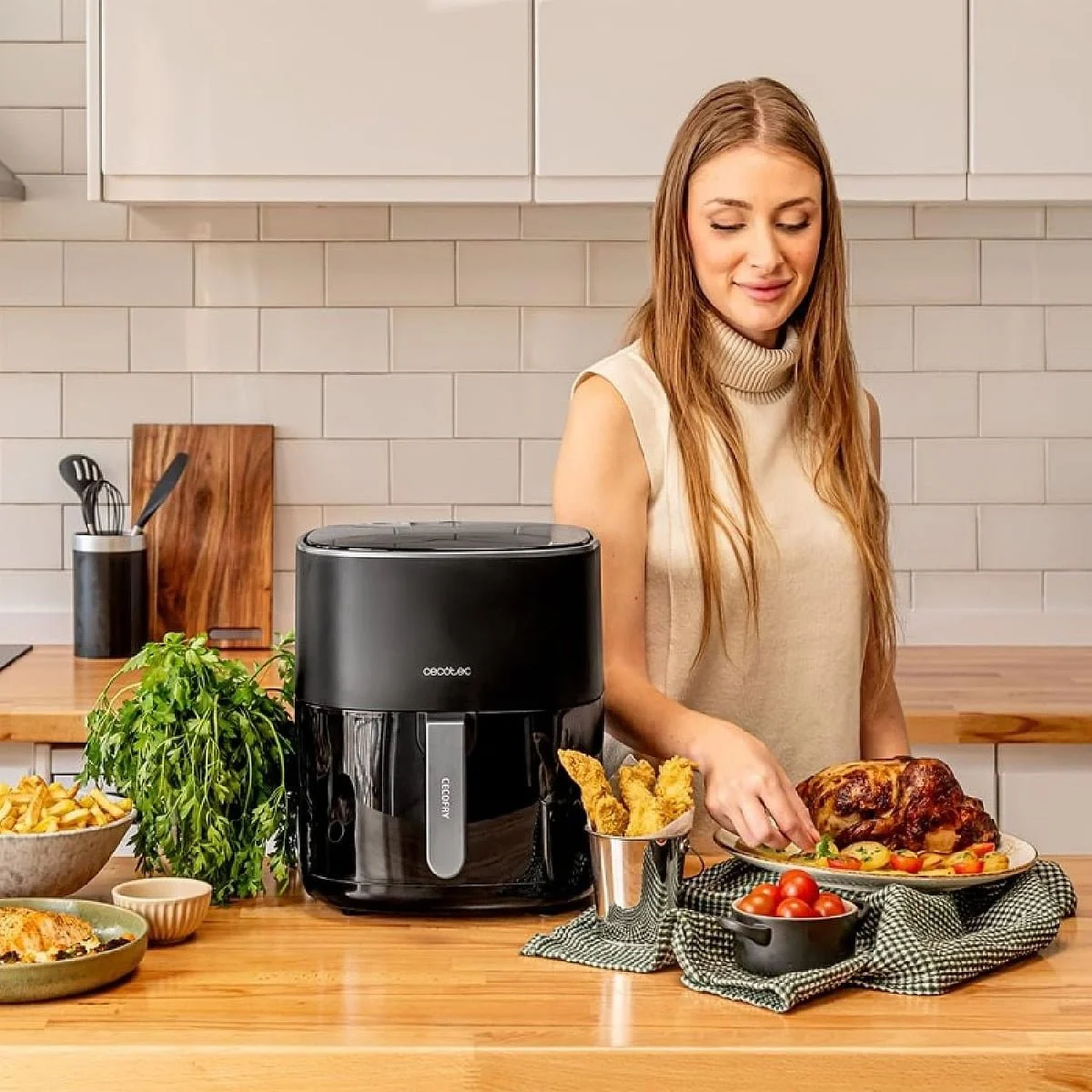 Freidora sin aceite Cecotec 6.5 L Cecofry Fantastik 6500