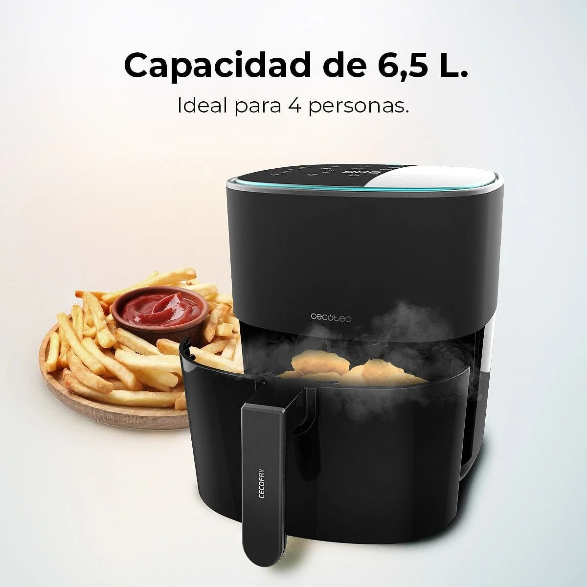 Freidora sin aceite Cecotec 6.5 L Cecofry Fantastik 6500