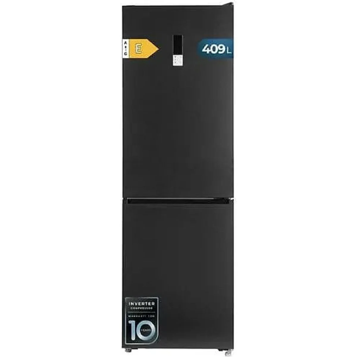 Frigorífico Cecotec 185x60 E Dark Inox CoolMarket Combi 409 Dark