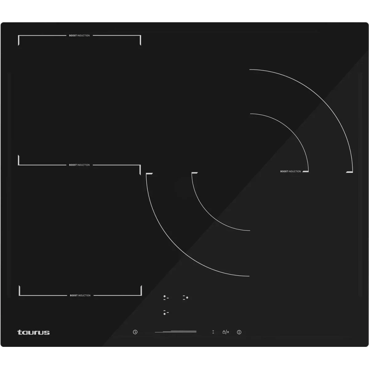 Vitrocerámica Inducción Taurus Flex 32 cm 7100W